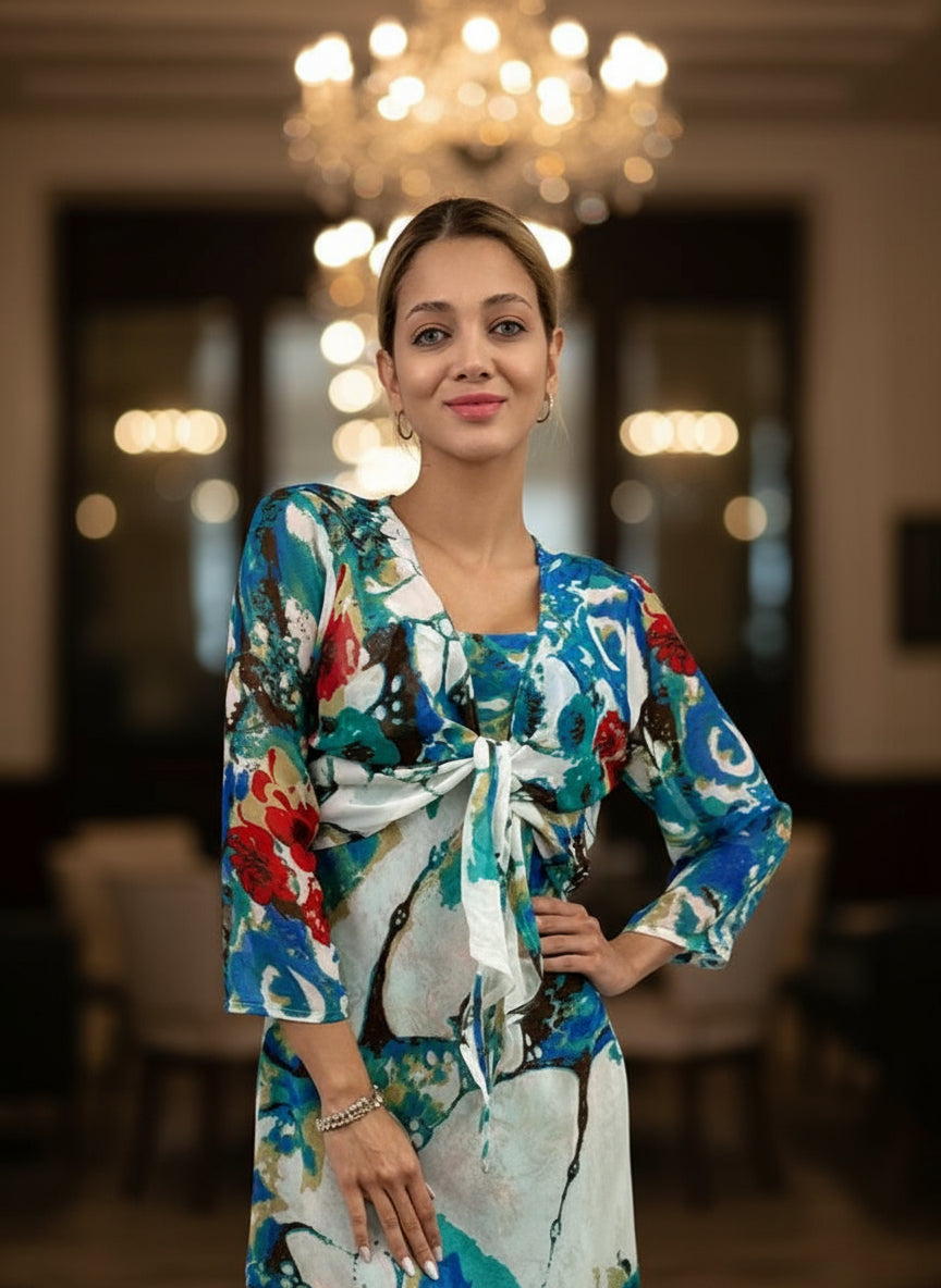 Poly Chiffon Shrug - 3825