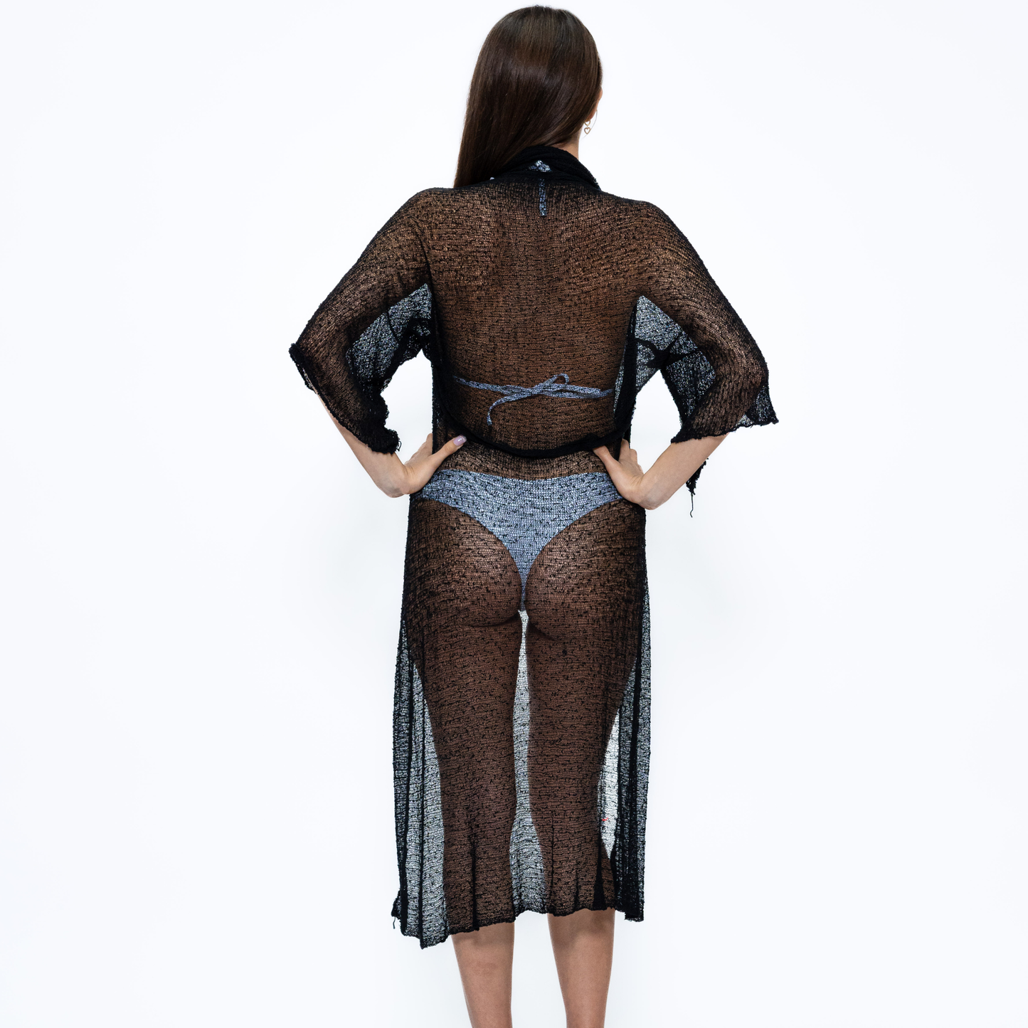 Beach Cover-Ups in Navy - CH705