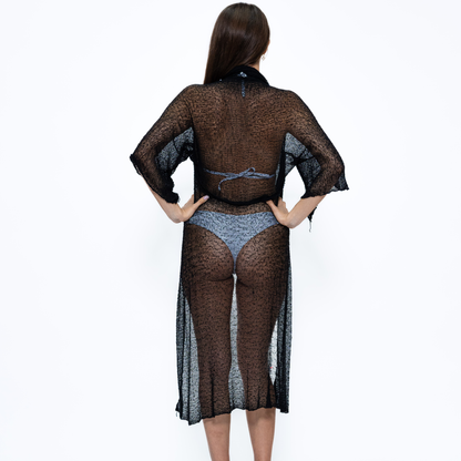 Beach Cover-Ups in Navy - CH705