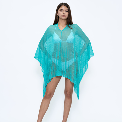 Beach Cover-Ups in Coral - CH704