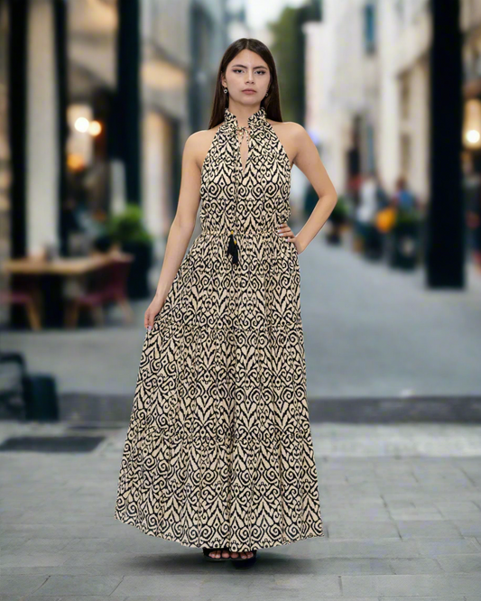 Sleeveless Maxi Dress (DK286)