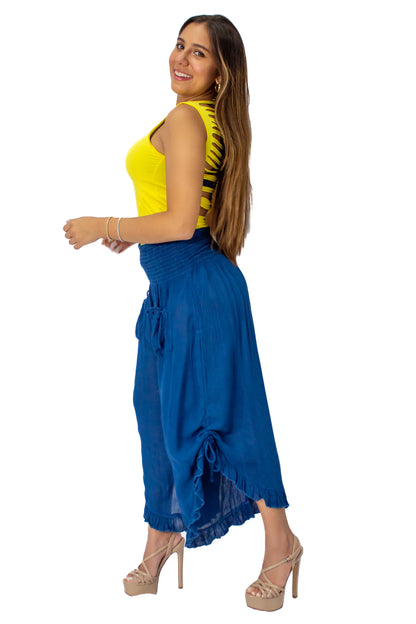 Rayon Pants in Denim Blue (P-15 TD)