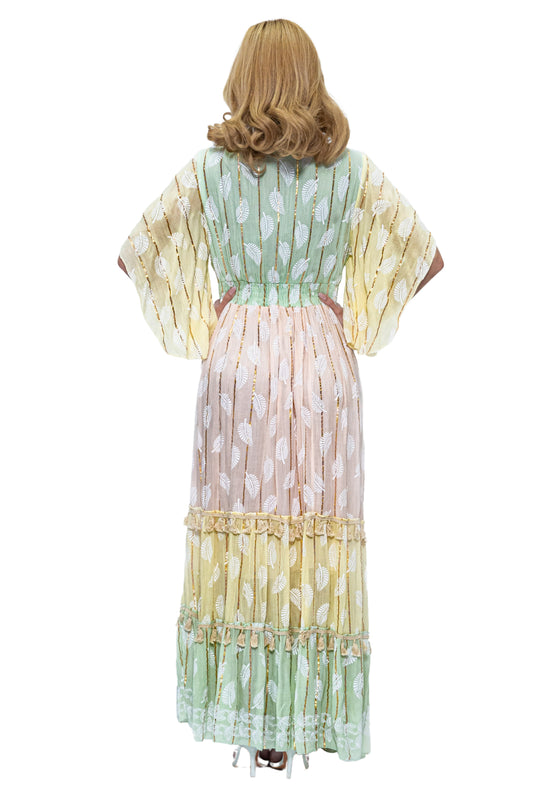 DK 2043 Long Lurex Maxi Dress