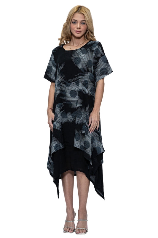 CHD-2068 Double-layered Dress