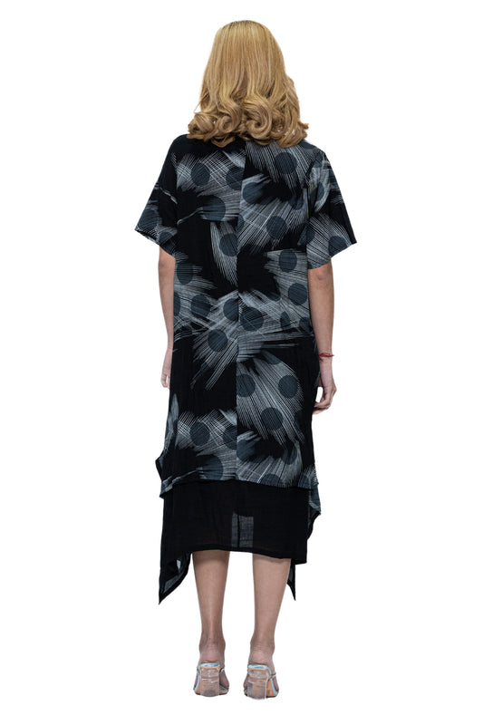CHD-2068 Double-layered Dress