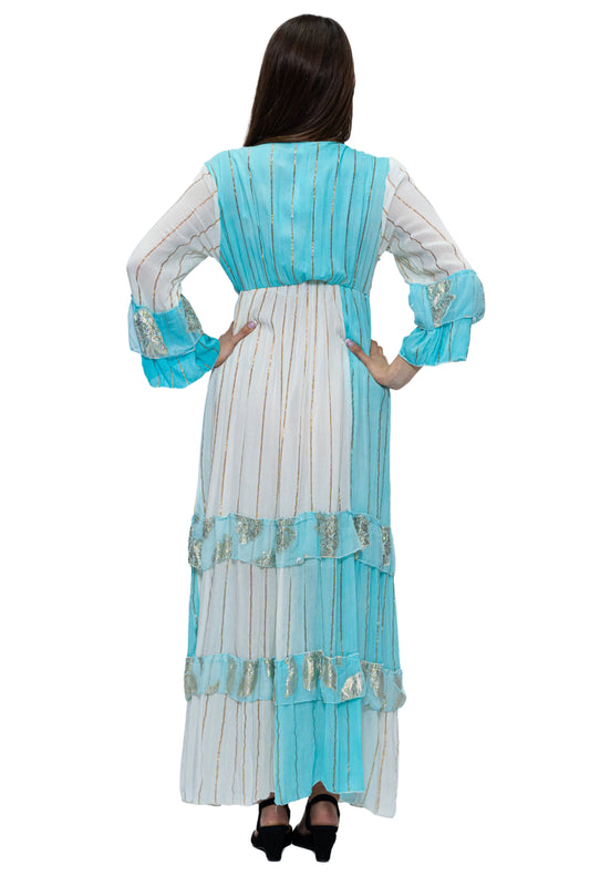 DK 2045 Lurex Dress Long