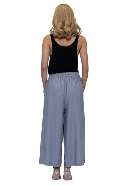 Grey Solid Pants with Pockets - (CHP-8215)