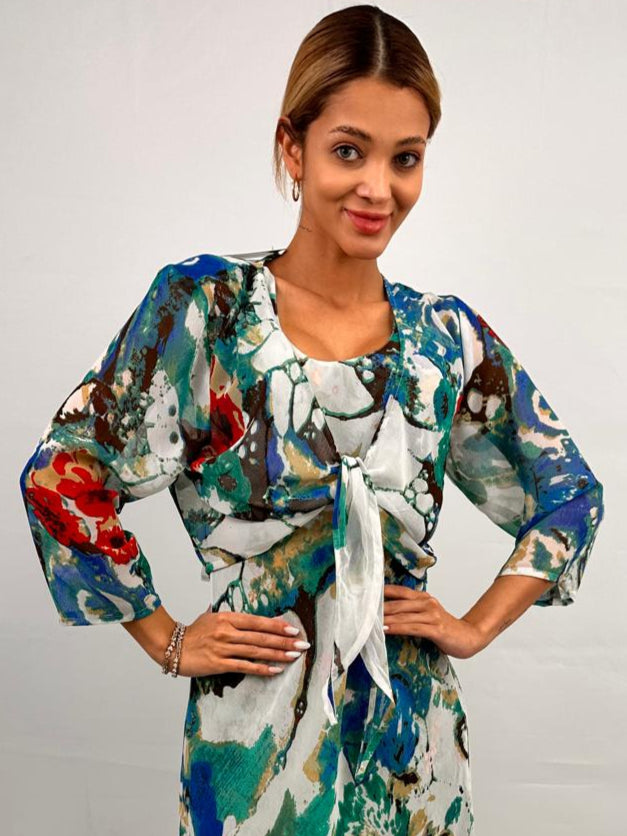 Poly Chiffon Shrug - 3825
