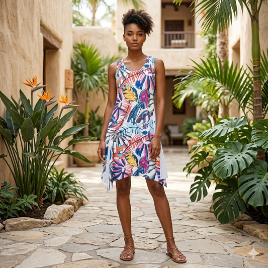 Tropical Tank Dress CHD-06