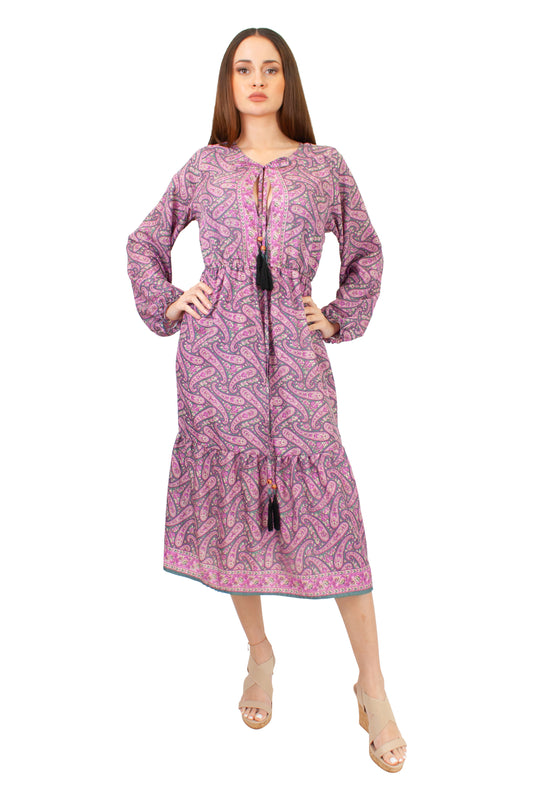 6319S Dress in Purple