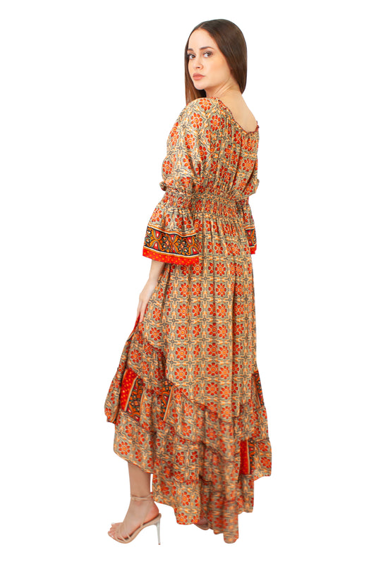 DK-5069S Dress in Red