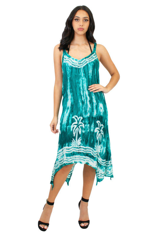 DK-202A Dress in Teal