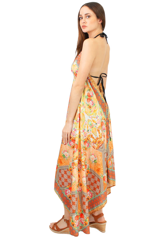 LD-104 Dress in Yellow