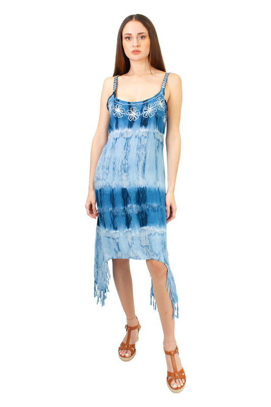 DK-203A Dress in Blue