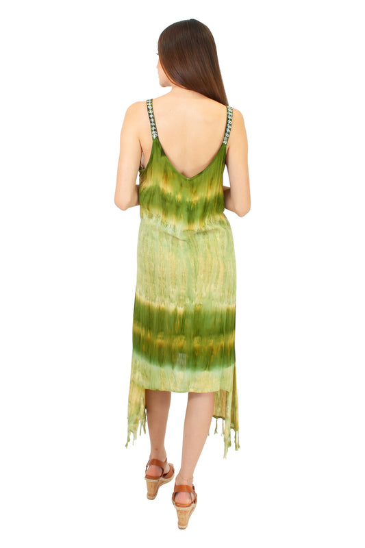 DK-203A Dress in Green