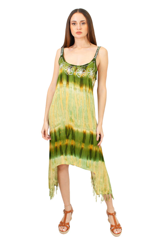 DK-203A Dress in Green