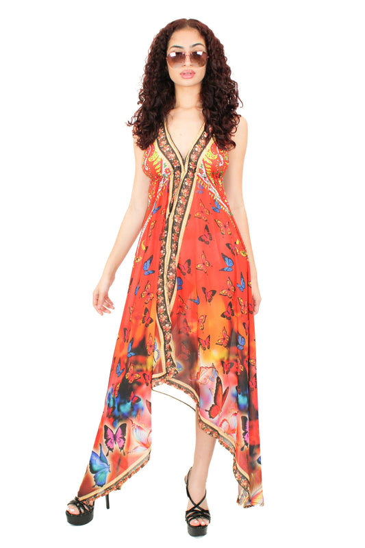 LD-104 Dress Orange Mix