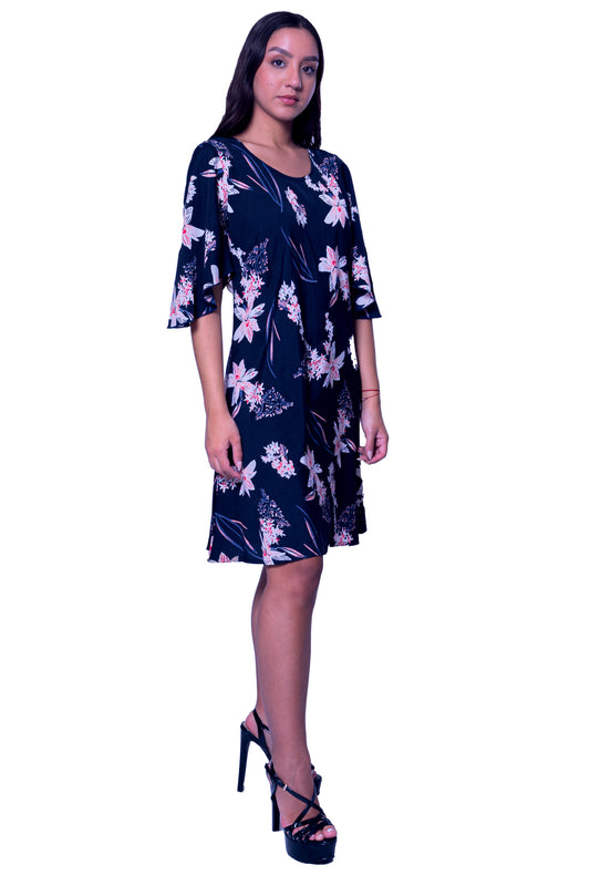 Printed Short Dress